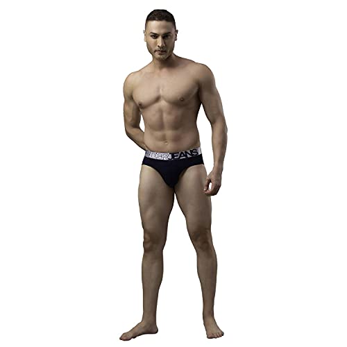 Image of Underjeans Men Cotton Blend Brief - Pack of 2