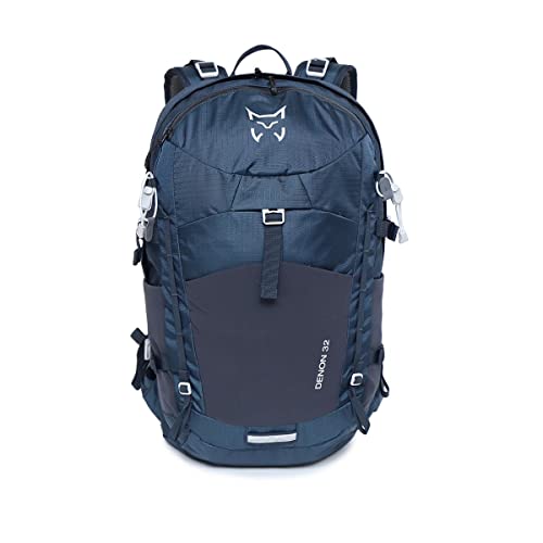 ALTUS DENON 32 H30 | Mochila Unisex de senderismo de 32 L. | Ergonómica, ligera y resistente | Trekking, Esquí, Escalada | color azul marino