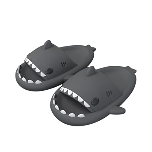 Chanclas de Playa para Mujer Hombre Pantuflas de Tiburón Zapatillas de Ducha Antideslizante Zapatos de Piscina Sandalias Verano Shark Slippers Cover