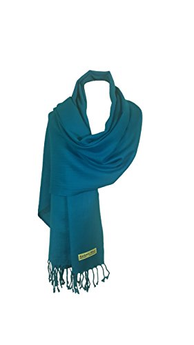 Écharpe pashmina kashmiri en laine exclusive douceur d'orient