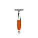 Edwin Jagger Chrome DE Safety Razor- Diffusion 36 Series (Orange)