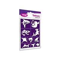 Kit de plantillas de tatuaje de henna de 16 hojas reutilizables para mujeres, niñas y niños, más Kit de plantillas de tatuaje de henna de 16 hojas reutilizables para mujeres, niñas y niños, más