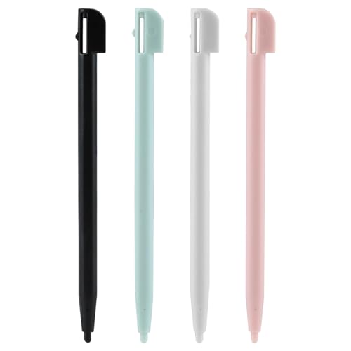 Lot de 4 stylets pour NDSL, Nintendo DS Lite, stylet pour NDS DS Lite, DSL, NDSL, Console de jeu, Stylet en plastique