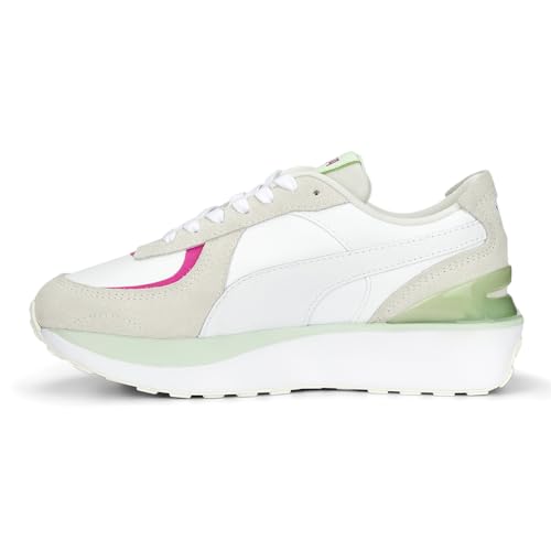 PUMA Womens Cruise Rider Nu Brighter Days Lace Up Sneakers Shoes Casual - White3