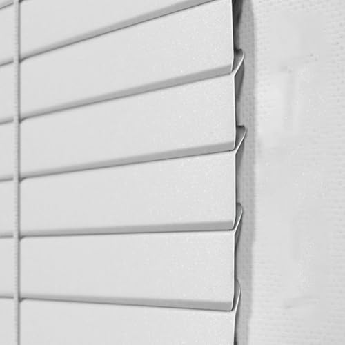 LUOZIQINX Faux Wood Window Venetian Blinds with Tape Slats,...