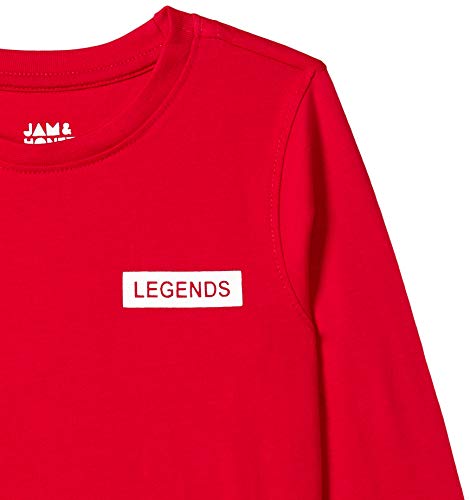Image of Amazon Brand - Jam & Honey Boy's Regular Fit T-Shirt (Pack of 2)