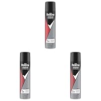 Rexona Men Clinical Antiperspirant Deodorant Aerosol Spray Sport, 180ml, 96 Hour Protection (Pack of 3)