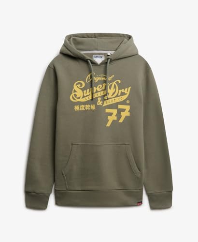 Sweatshirts à capuche Superdry Capuche avec inscription Leather Boot Co. EU - vue 8