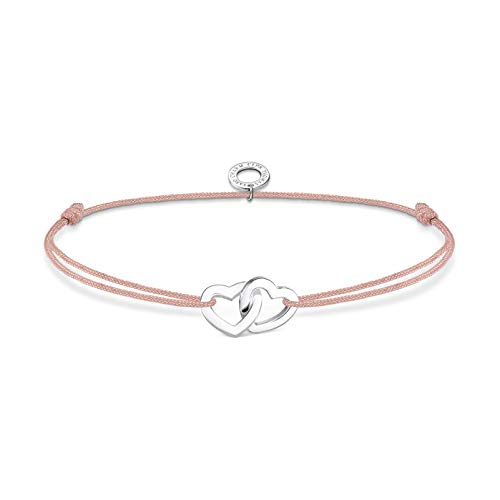 THOMAS SABO Damen Armband Little Secret Herzen 925 Sterlingsilber...