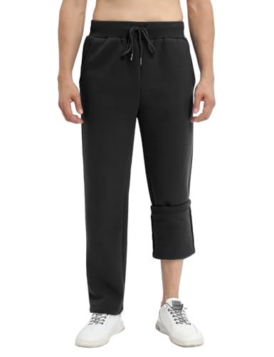 heekpek Pantalon Jogging Homme Coton Chaud Doux, Pantalon de Jogging, Pantalons de Sport, Pantalon...