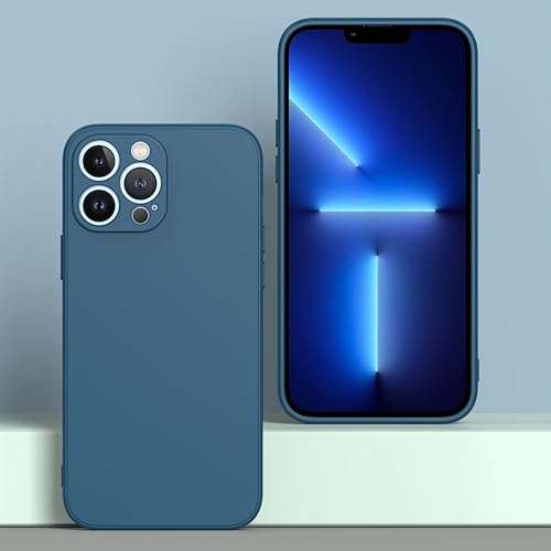 Image of for iPhone 12 Pro Max Case Dark Blue, Scratch Resistant with Soft Touch, Slim Thin Phone Cover for iPhone 12 Pro Max 6.7 inch