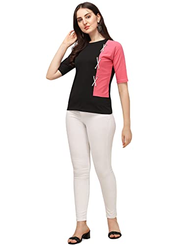 Image of Leriya Fashion Women Dori Design Top with Cap Sleeves for Office Wear, Casual Wear, Under 399 Top for Women /Girls Top