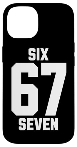 67 Six Seven Sport Design on Back. 6 7 Meme Men Women Kids X}zP[X iPhone 14 p
