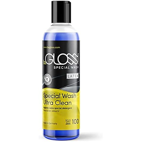 beGLOSS Special Wash Latex 100 ml Gentle Cleaning Agent for Rubber & Latex Clothing Cover