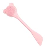 Mikikit Nasal Brush 2Pcs Silicone Long Handle Nose Cleaning Tool for Blackhead Extraction and Skin Care at