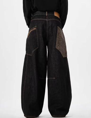 Baggy Jeans for Men Women Y2K Mens Jeans Relaxed Fit Stretch Casual Loose Jeans4