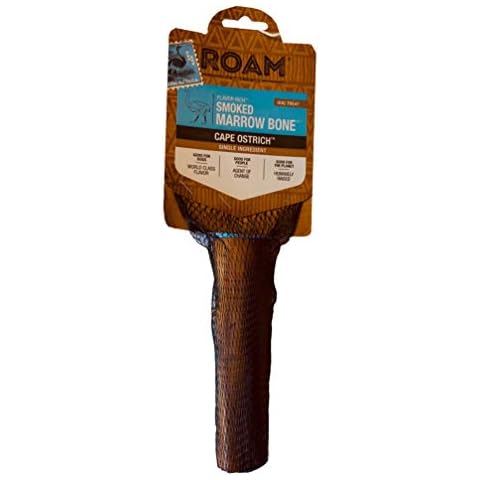 ROAM PET TREATS Cape Ostrich Smoked Marrow Bone for Dogs- Large Cover