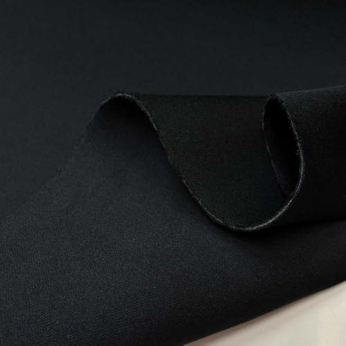 Materiale: Poliestere Tessuto Neoprene Scuba 160 Pesante 2 Mm Tinta Unita 20 Cm