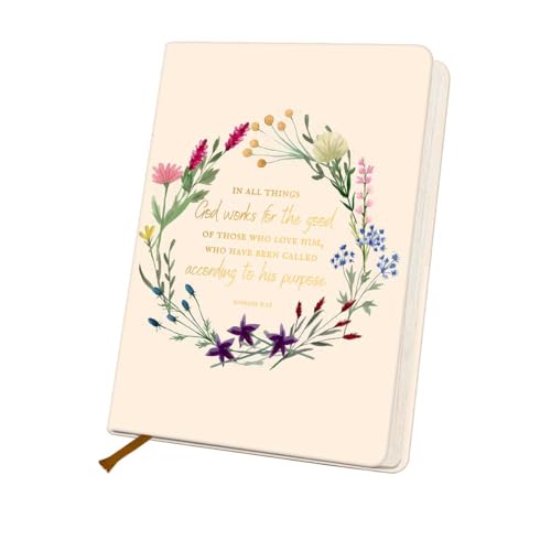Verset de la Bible sur carnet A5 en cuir, une idée cadeau chrétien inspirante