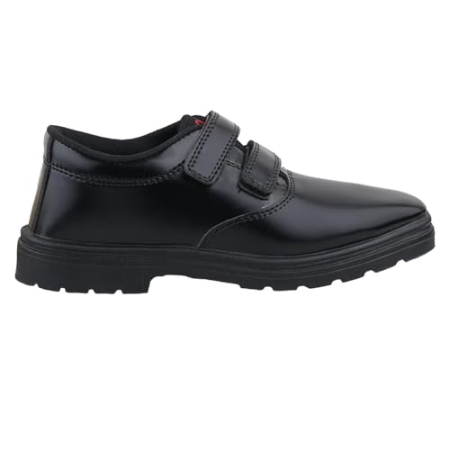 Image of Velcro School Shoes for Kids Lightweight Durable Comfortable Uniform Footwear