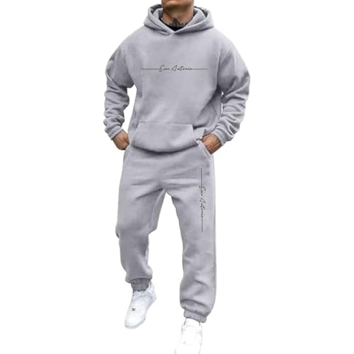 Ensemble homme sweat à jogging tenue décontractée pour la salle de sport