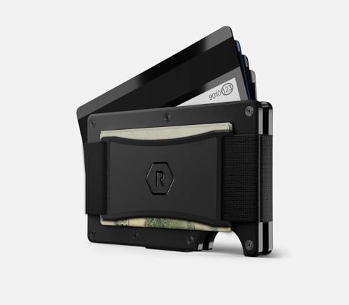 Image of Ridge Wallet for Men - Wallet and Card Holder, RFID Protected Front Pocket Wallets for Men with Integrated Cash Strap