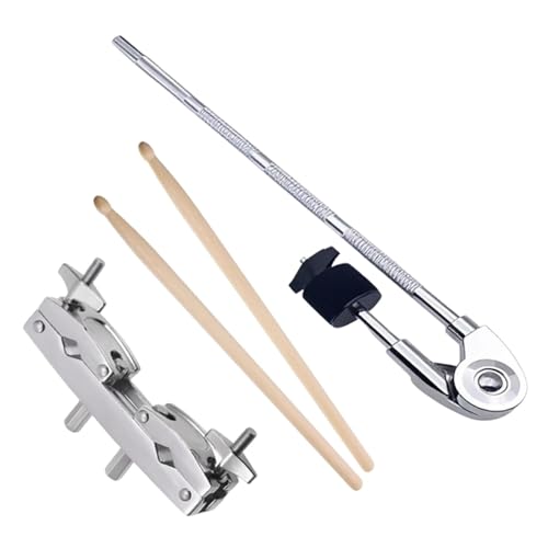 Abrazadera extensible para batería, soporte para platillo, brazo de montaje y abrazadera universal para soporte de platillos miniatura 1