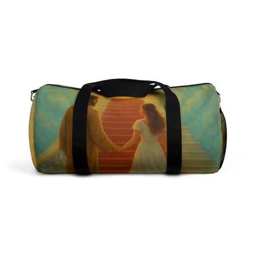 THRONE ROOM Artwork Duffel Bag, Perfect for Travel, Gym, Overnight, Gifts for Couples, Wedding Decor, Christian