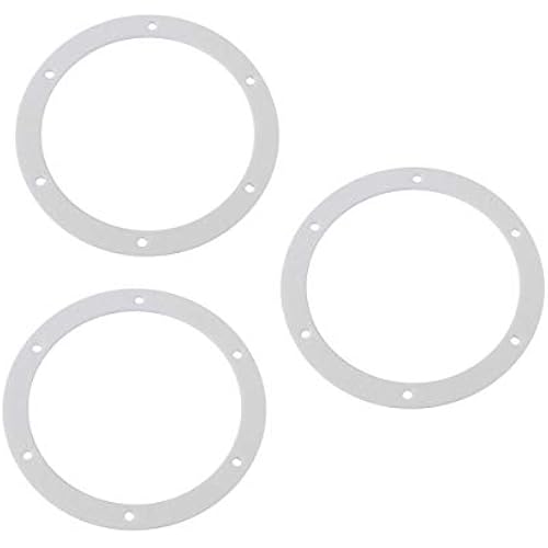 Poagavgs Pro-Parts 3Pk Pellet Stove 6" Combustion Exhaust Fan Mounting Gasket for Exhaust or Combustion Blower Fits 100's and Most Pellet Stoves 2100J MAR60487