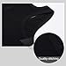Juephe Soft Undershirt Tank Top Cotton Undershirt Sleeveless Shirts for Kids Girls Or Boys Black
