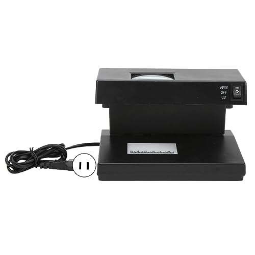 Ottjakin Counterfeit Bill Detector Money Checker | Simple & Convenient Sturdy Counterfeit Verifier | Efficient 110V Banknote Authentication System