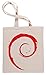 Debian Letzte Einkaufstasche Tote Beige Shopping Bag