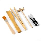 Crea tu propio oasis verde: Transforma tu espacio verde con este kit de jardinería para casa, ideal para crear terrarios y cuidar bonsáis. Incluye todas las herramientas de jardinería necesarias para mantener tus plantas saludables y tu jardín siempre en perfecto equilibrio.