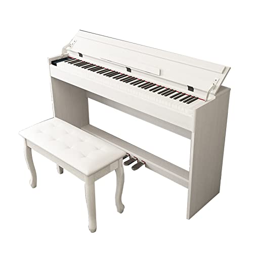 Piano numérique 88 touches lestées Hammer Action Clavier de piano pleine taille Piano électrique débutant USB/MIDI Piano numérique domestique avec support de meuble, 3 pédales, tabouret for débutant e - Les Beatles, Paul McCartney, John Lennon, RIngo Starr, George Harrison Piano numérique 88 touches lestées Hammer Action Clavier de piano pleine taille Piano électrique débutant USB/MIDI Piano numérique domestique avec support de meuble, 3 pédales, tabouret for débutant e