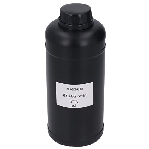 Resina 3D Lavable de Fotopolímero, 1000ml, Para Impresoras 3D (365~405nm) - Accesorios de Impresión (Rojo) - Fernando Cortés