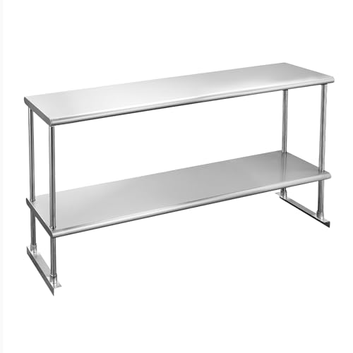 ROCKPOINT Stainless Steel Overshelf for Prep Table