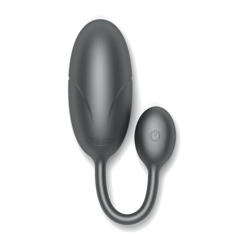 ONINDER - Tokyo Vibrating Egg Black 7.5 X 3.2 CM Free APP