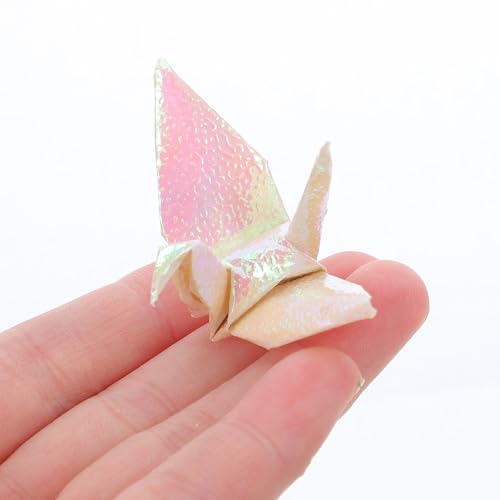 Grullas de origami perlado claro ULTECHNOVO de acabado sofisticado y resistente 5
