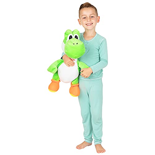 Opiniones y reviews de Peluche yoshi rosa los más solicitados. 33 Franco Ropa de Cama para niños, Almohada de Felpa súper Suave, Talla única, Mario Yoshi