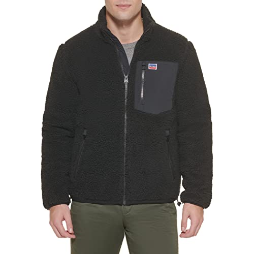 Image of Levi's Men's All Over Sherpa Jacket With Patch PocketJacket