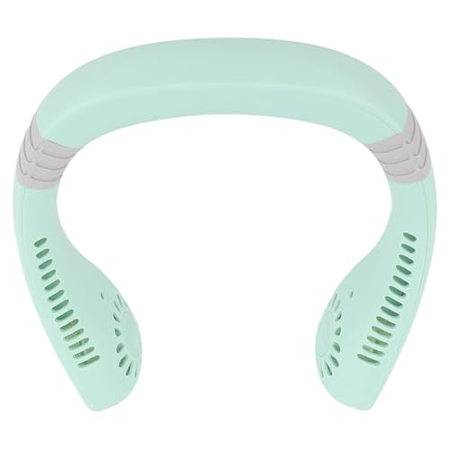 Image of Drumstone (𝐒𝐩𝐞𝐜𝐢𝐚𝐥 𝟏𝟓 𝐘𝐞𝐚𝐫𝐬 𝐖𝐚𝐫𝐫𝐚𝐧𝐭𝐲 Hands-Free Portable Neck Fan with Cooling Plate, USB Rechargeable Wearable Personal Fan for Outdoor Travel, Commuting, Workout, Summer