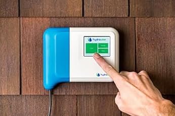 GARDPRIME – Programmatore Wi-Fi Hunter Hydrawise HC601 (6 zone) – Controller di irrigazione intelligente collegato, touch screen a colori, gestione tramite app mobile – by ArrosagePro