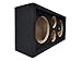 Bass Rockers Chuchero Outdoor Stereo Subwoofer Car Speaker Box - Pod - Enclosure Box Carpeted MDF fits 6