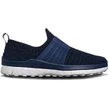 Ccilu Horizon Mercury Mens Slip-On Lightweight Walking Shoes, Breathable Rib Knit Sneakers, Comfortable Casual Shoes, Non-Slip, 100% Vegan