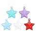LEDMOMO バルーンウェイト 5ピース 星型 風船重り ヘリウム風船用 パーティー装飾 誕生日 結婚式 ベビーシャワー用 8.5Cm×8.5Cm×2.5Cm