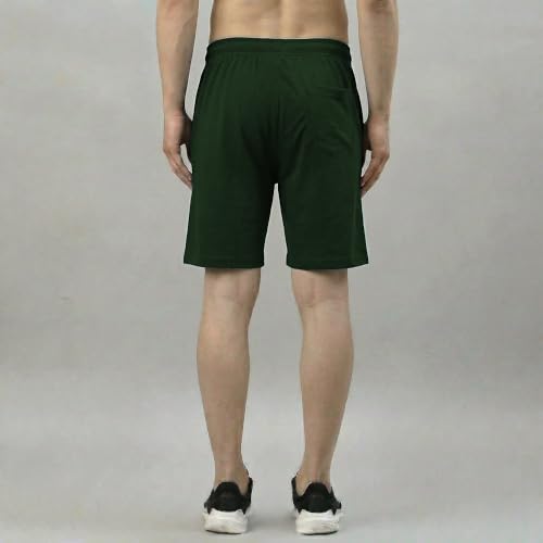 Image of Amul Comfy Men Ultra Soft Cotton-Rich Drawstring Lounge Shorts