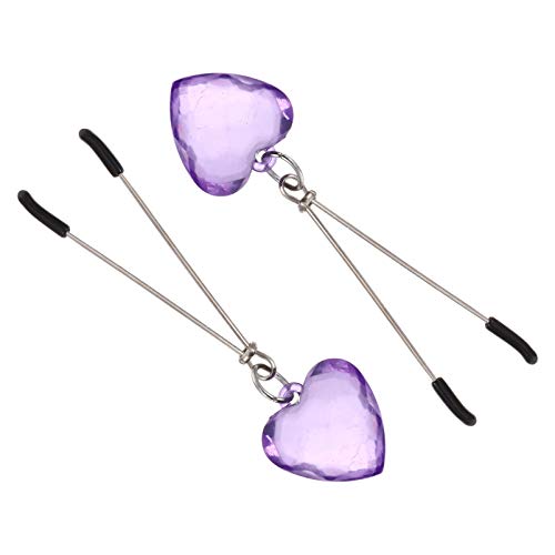 ARTIBETTER Braçadeira de Mamilo Coração Clipe de Leite Clipe de Mamilo Clipe de Clitóris Joias de Ma