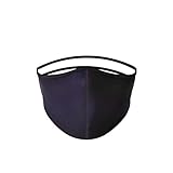 mascarilla hombre cara  mascarilla tela homologada TALLA ADULTO - Geometrias negra y roja - mascarillas tela homologadas lavables y mascarilla reutilizable - mascarillas reutilizables homologadas - mascarilla deportiva