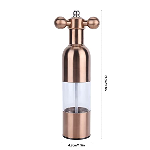 Moinho de pimenta, moinho manual de moagem manual, tamanho pequeno para cozinha doméstica para pique