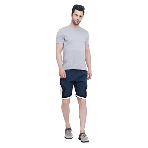 Image of BLUE STAR SHARK NS Lycra Sport Shorts for Men |Goa Shorts for Men | Running Shorts for Men | Regular Shorts for Men
